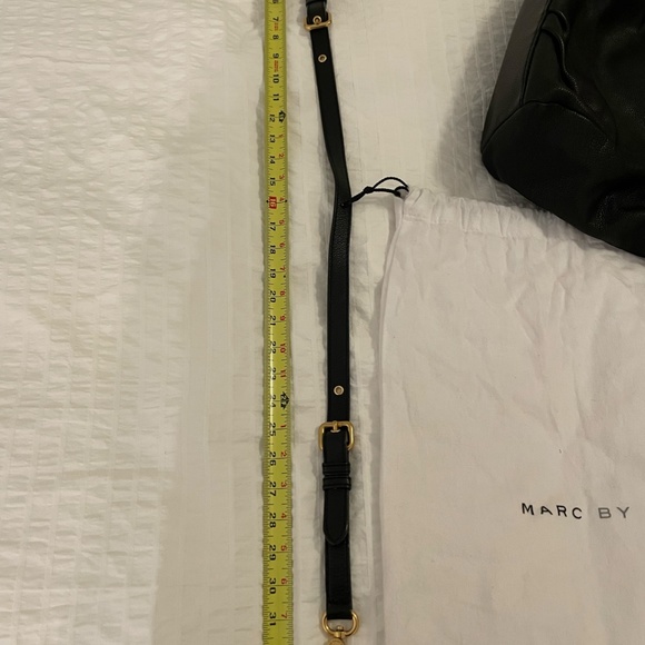 Marc By Marc Jacobs Classic Q Fran Black Pebbled Leather - Picture 10 of 16